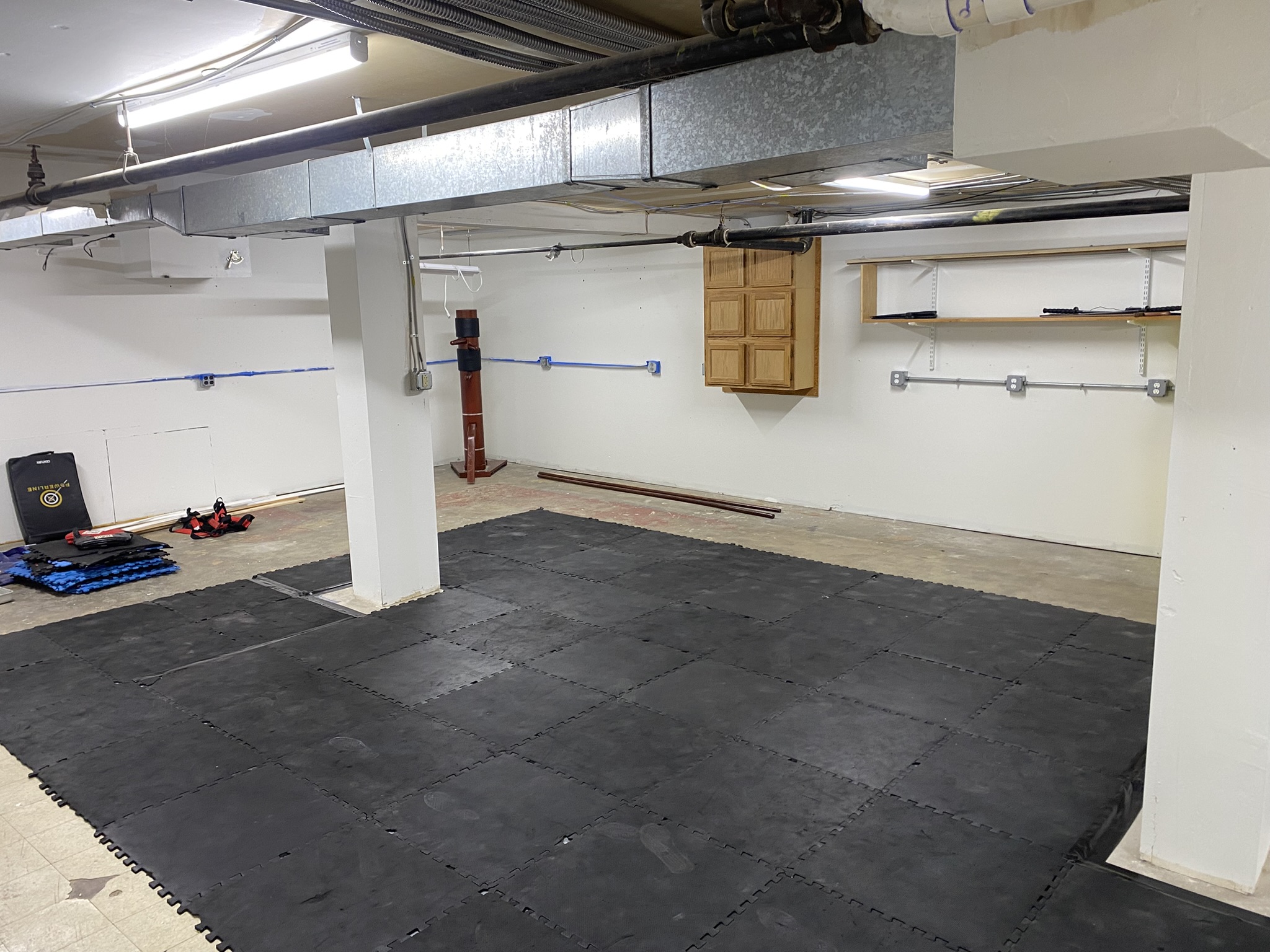 Inside the Green Mountain Jeet Kune Do training space